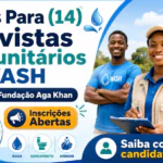 Vagas Para (14) Activistas Comunitários de WASH